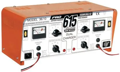 Hawkins PRO 615 Battery Charger 36/10 (Dual Bank)