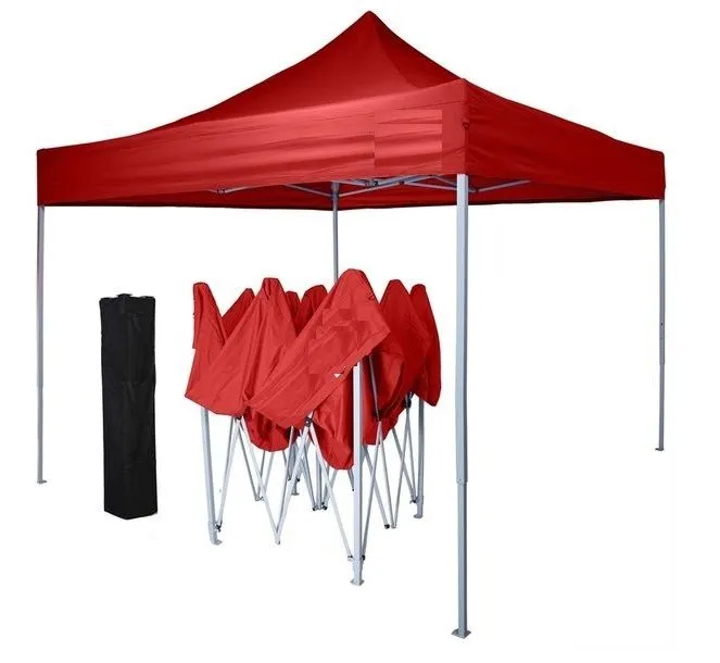 Red Gazebo (3m x 3m)