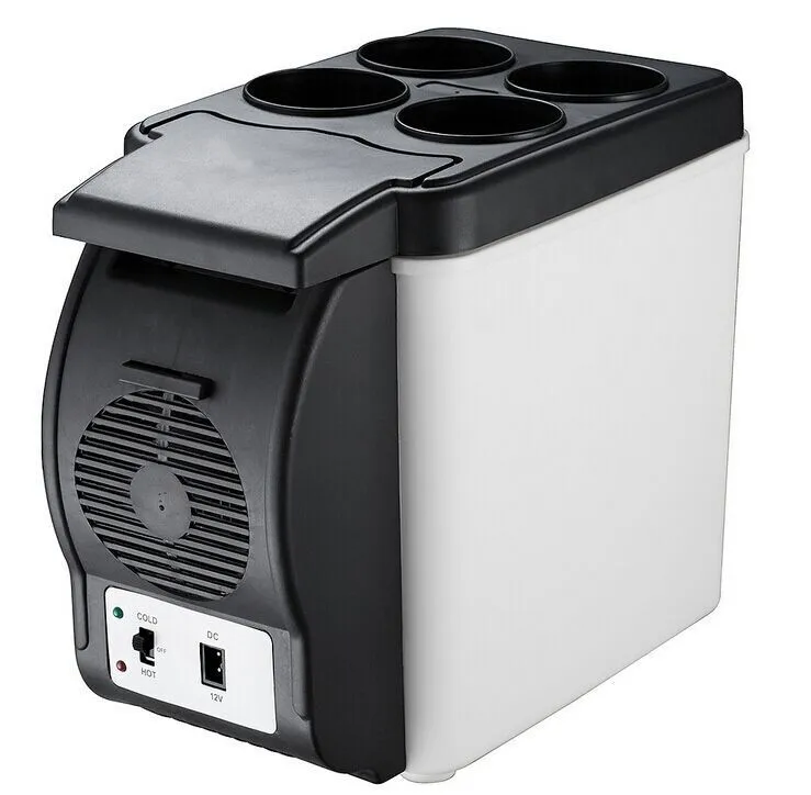 Portable 6L  2-in-1 Cooling & Warming Refrigerator - White