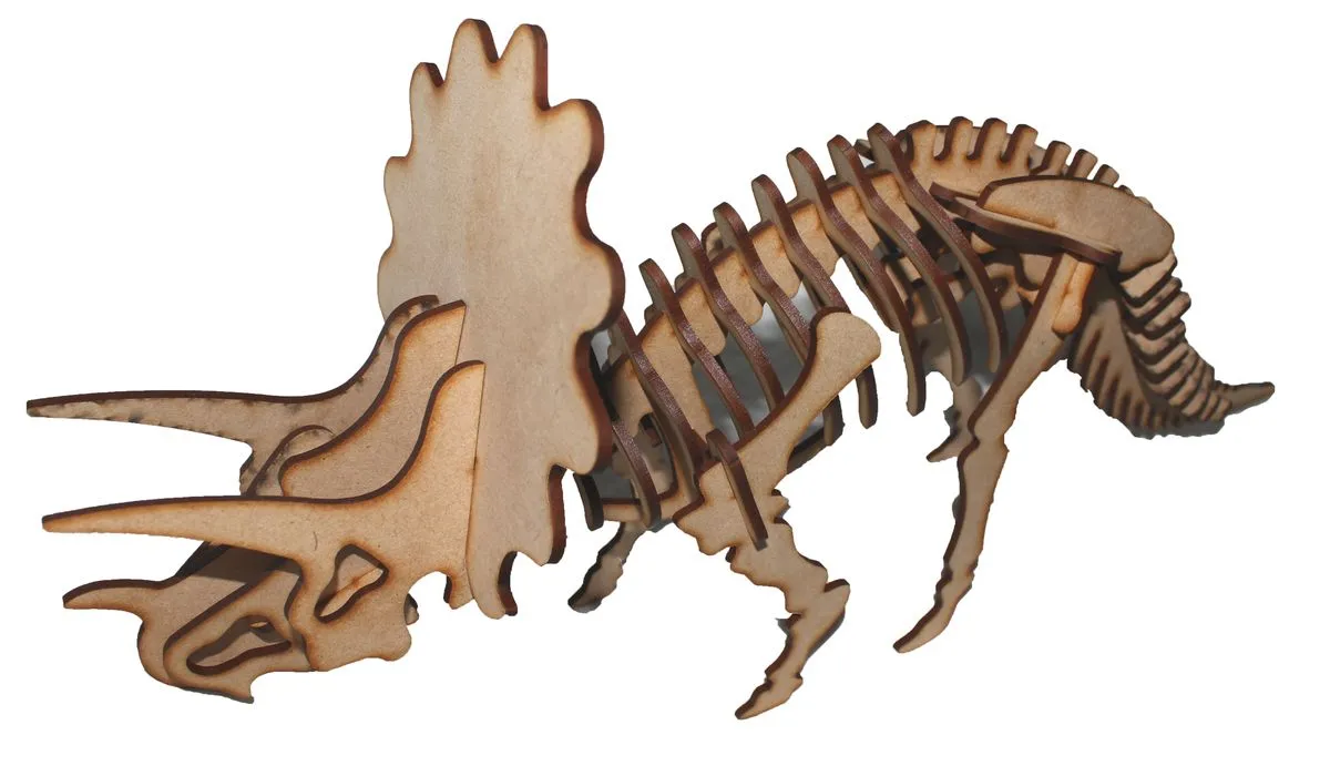 Triceratops 3D Puzzle