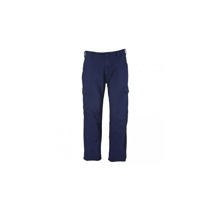 Jonsson Workwear Legendary Multi-Pocket Cargo Trousers - Navy