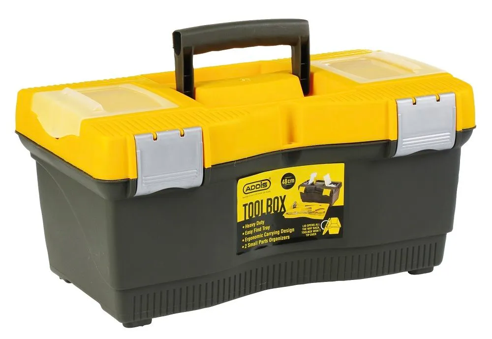Addis - 48cm Toolbox - Black and Yellow