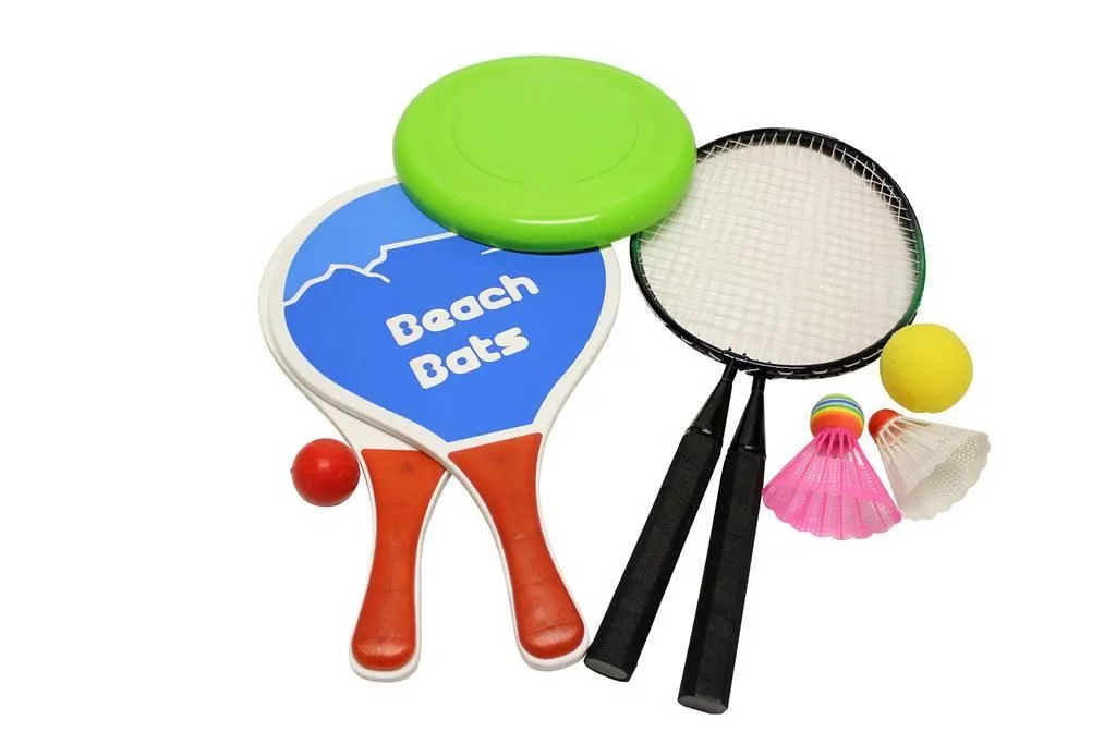 Beach Games (Beach Bats, Frisbee, Badminton)