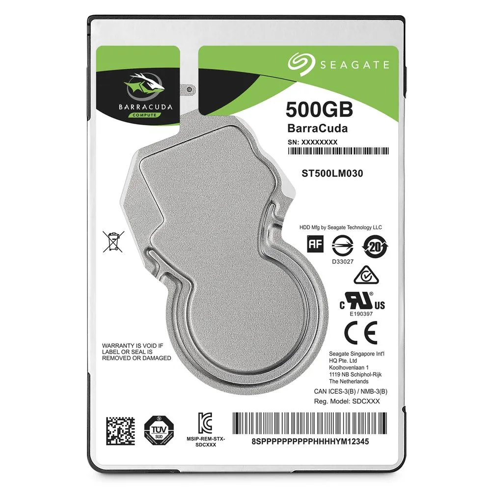 Seagate Barracuda Mobile 500GB 2.5" Internal Hard Drive