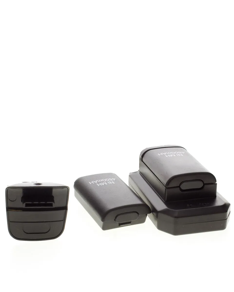 5 in 1 Battery Pack/Kit for Xbox 360 Controllers - Black