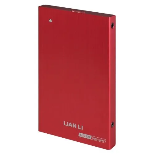 Lian-li EX-10Q 2.5" U3 External Enclosure - Red