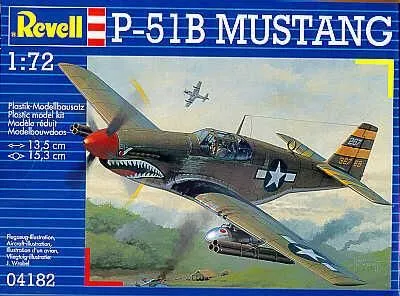 Revell P-51 B Mustang 1/72 Scale Model Kit