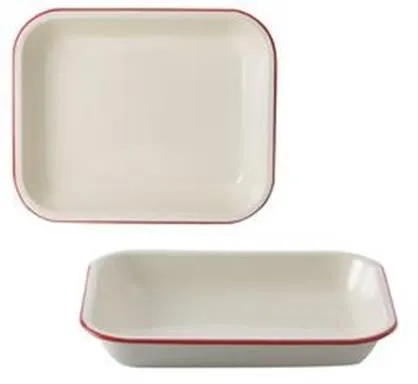 Bulk Pack 2 X Baking Pan 34cm Enamel