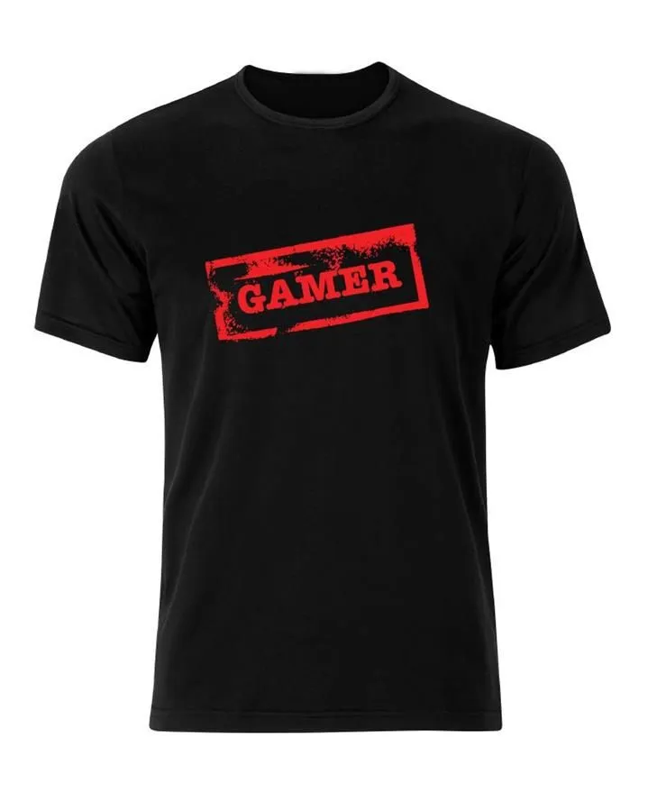 GAMERGEAR: Gamer Stamp T-Shirt - Black