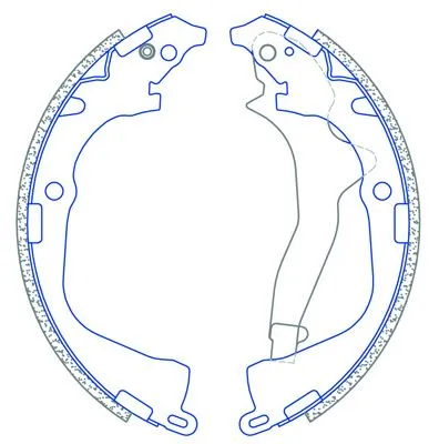 ATE Brake Shoes - Amarok 2.0  2010-
