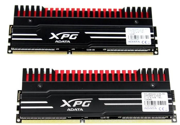 Adata XPG V3 DDR3-2800 8GB (4GB x 2) Kit - Black with Red