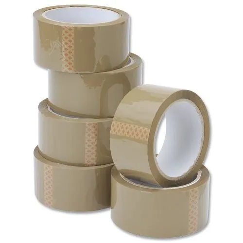 Packing Tape - Buff - 6 Pack