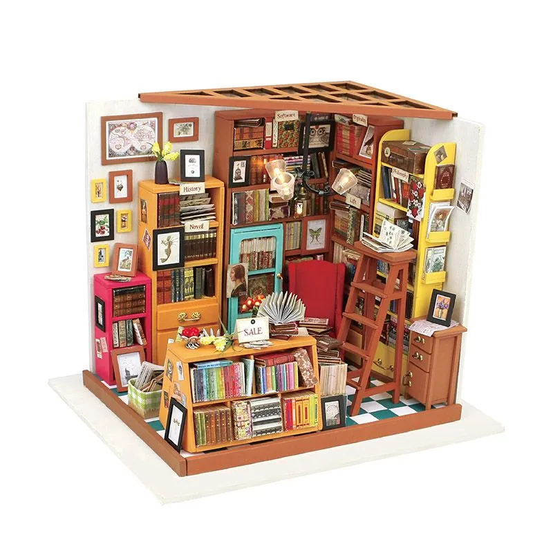 Robotime DIY House - Sam's Study