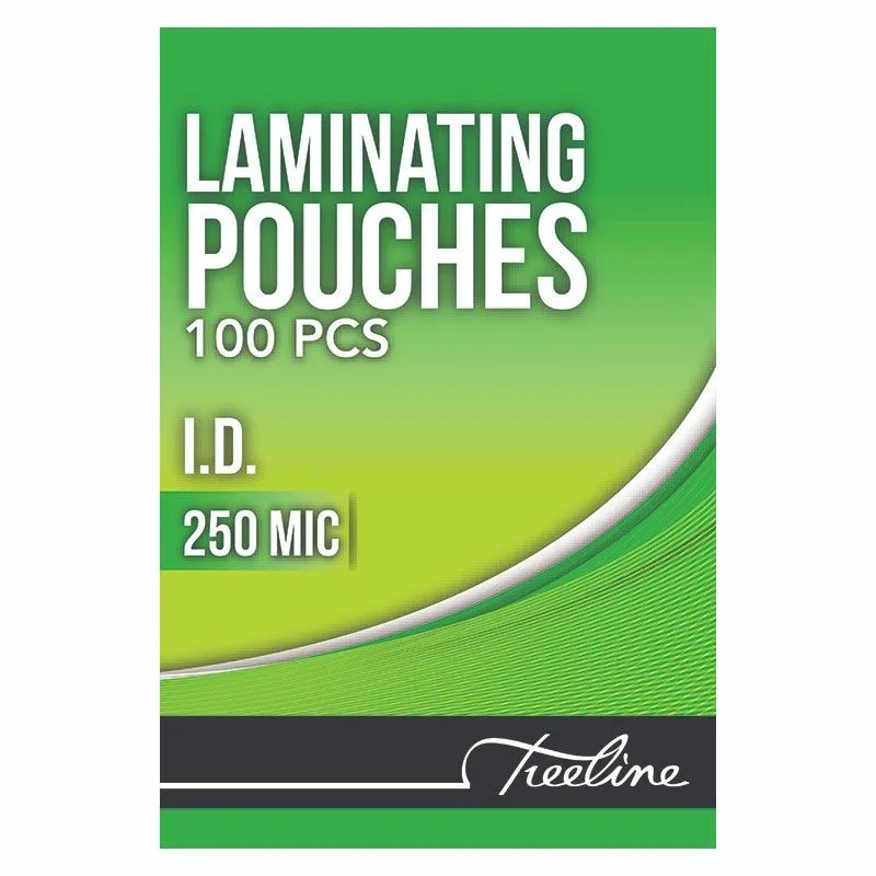 Treeline ID Laminating Pouches 250 Micron 95x65 - Box-100