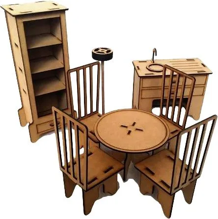 Puzzl3D Barbratzbie Kitchen Puzzle