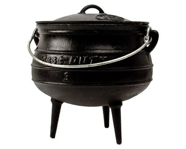 Best Duty - 3 Leg Pot - Camping & Potjie - No 4 - Outdoor Kitchen - 13.35kg