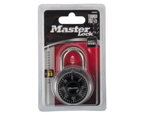 Mackie Master Combination Pad Lock 