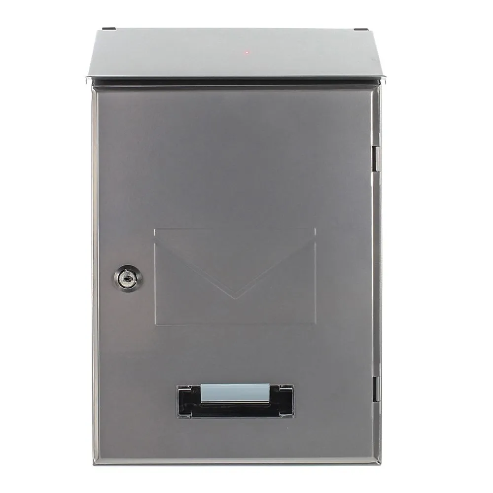 Rottner Pisa Letterbox - Silver