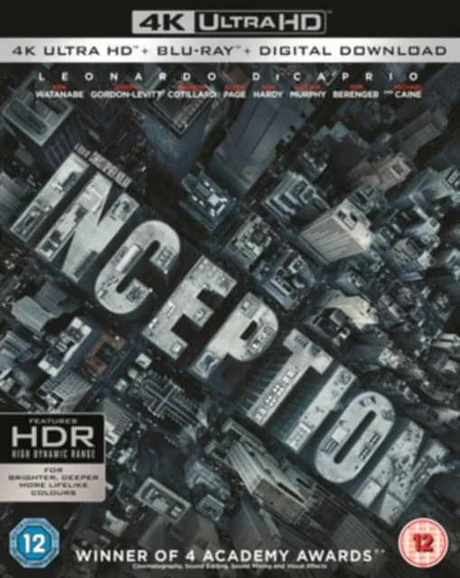 Inception (4K Ultra HD + Blu-ray)