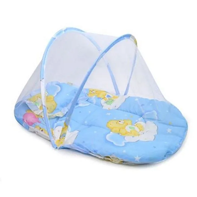 Foldable Baby Mosquito Net - Blue