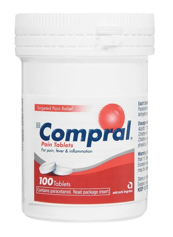 Compral Pain Tablets 100 EA