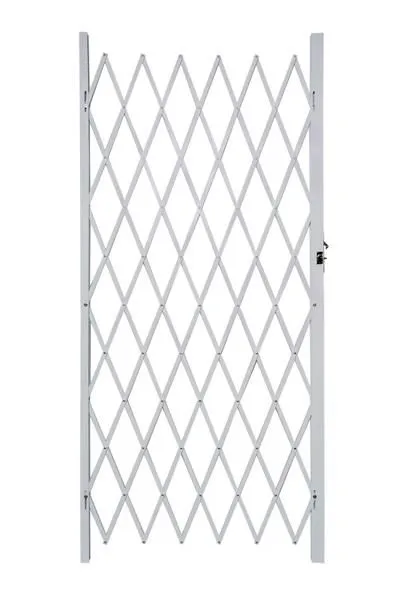 Armourdoor Alu Flex Security Gate (840mm x 2m) - White