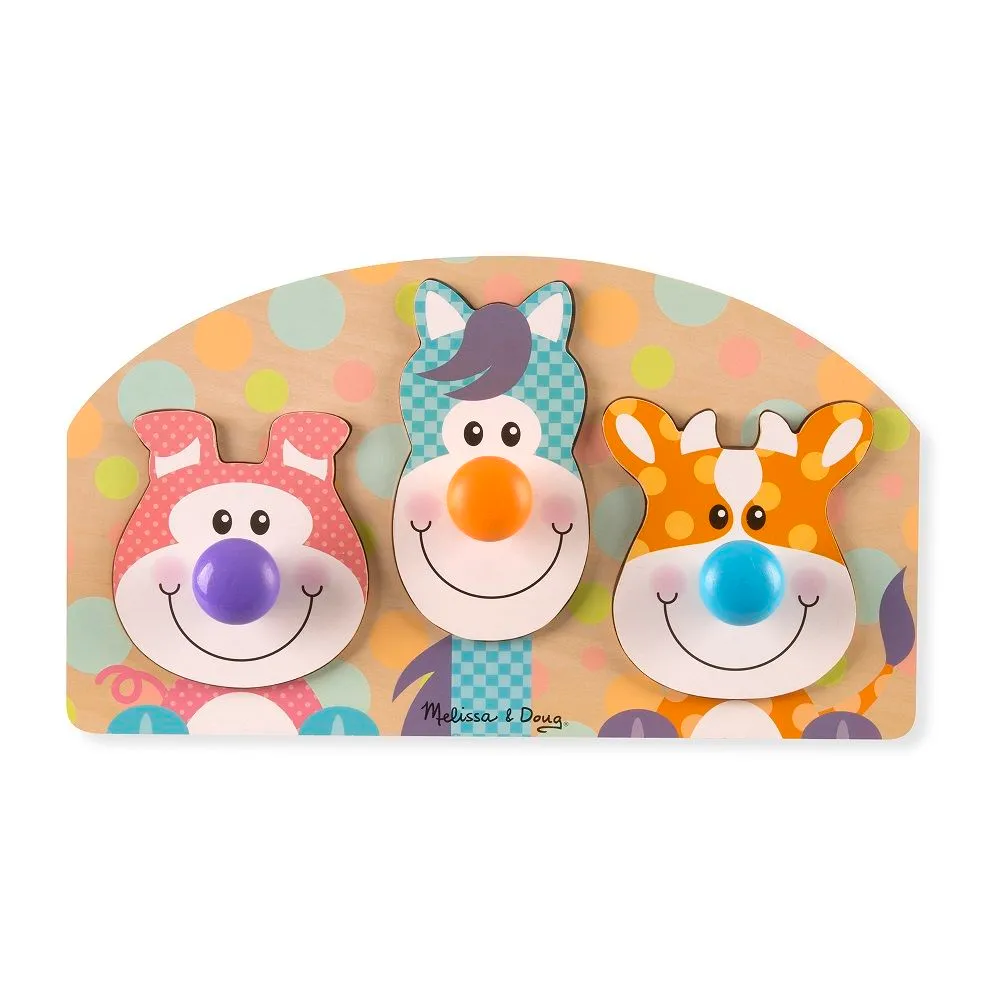 Melissa & Doug Farm Jumbo Knob Puzzle
