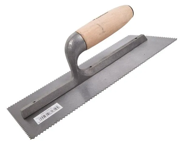 Kaufmann Flooring Trowel with Serrated Edges