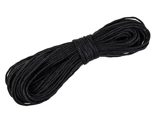 Green Wood Shade Netting Lacing Cord - Black (2mm x 400m)