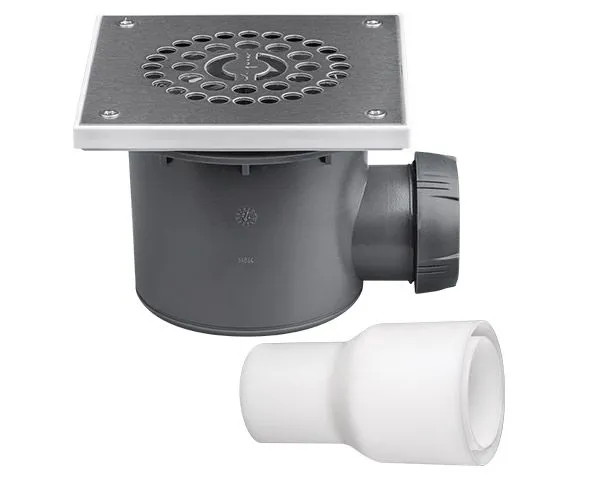 Wirquin Tourbillon Stainless Steel Shower Waste Trap