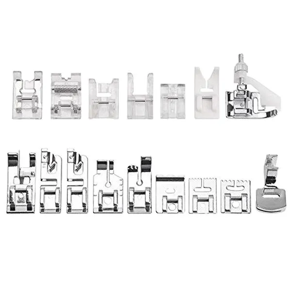 Professional Domestic Sewing Machine Set - 16 Piece
