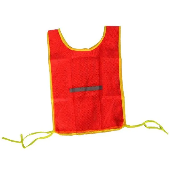 Agrinet Safety Bib with Reflective Tape - Orange (Pack of 2)