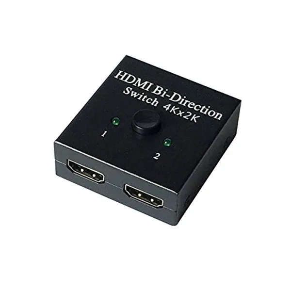 4K HDMI Switcher 2 Ports Bi-direction Manual Switch