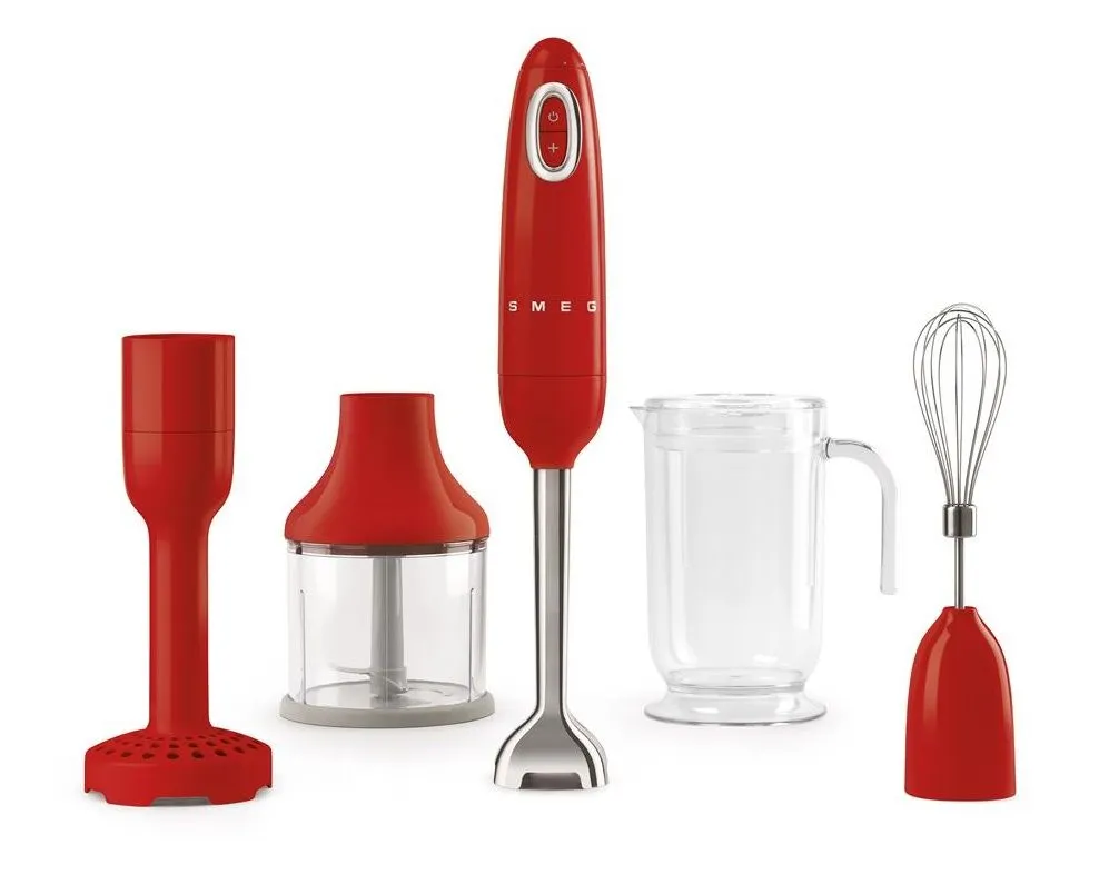 Smeg - Hand Blender Set - Red