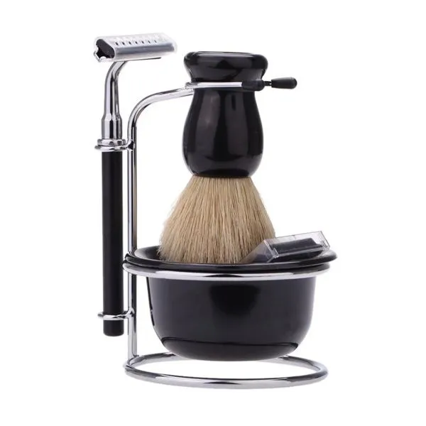 4 in 1 Mens Manual Razor Set with 5 Blades