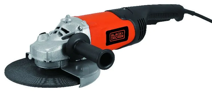 BLACK+DECKER - 2200W Large Angle Grinder - Orange