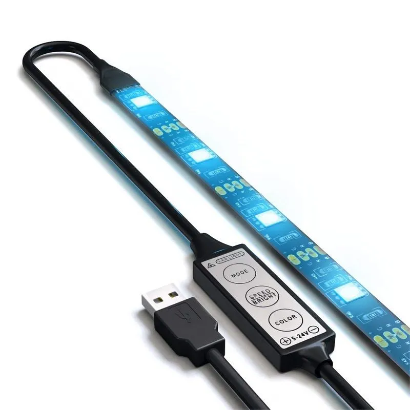 LED Bias TV / Monitor 1m Lighting Kit USB for Netflix, DSTV, Showmax