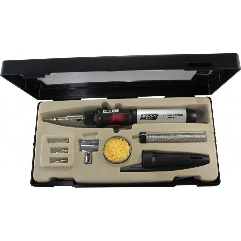 Major Tech Portable Gas Soldering Iron Kit (MTD48)