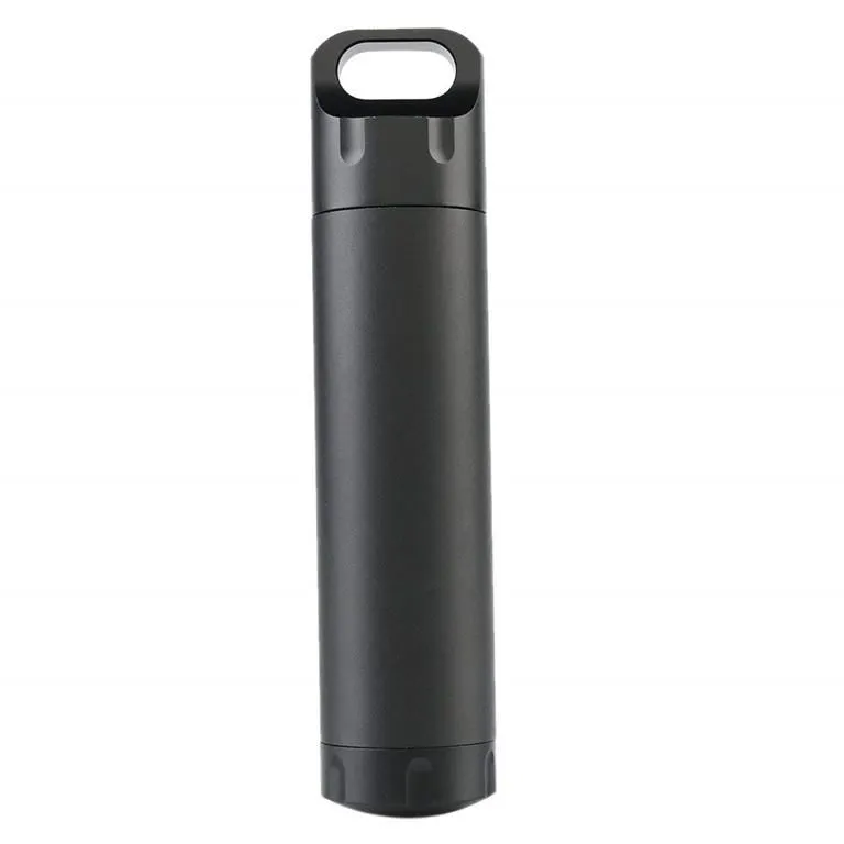 Aluminum Alloy EDC Survival Waterproof Pill Match Case Container
