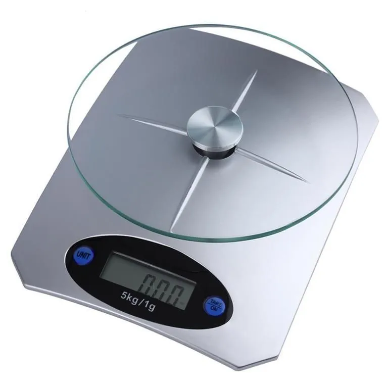 Portable Kitchen Food Scale - 5kg Limit