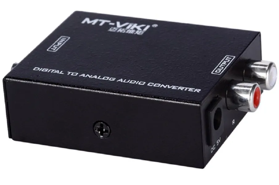 MT ViKI Toslink Coaxial Digital Audio To Analog Stereo Audio Converter