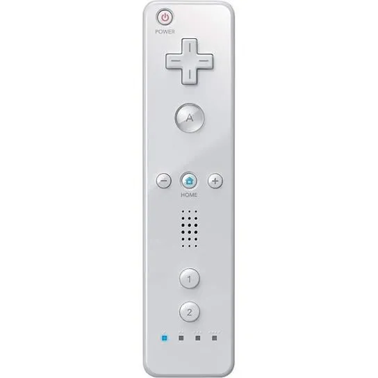 Raz Tech Remote Controller for Nintendo Wii with Case  - White