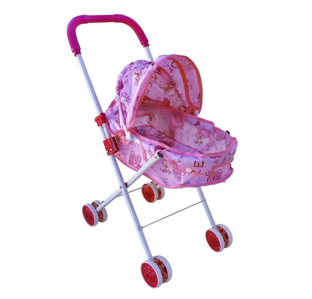 Kids Baby Doll Folding Stroller Pushchair Pram