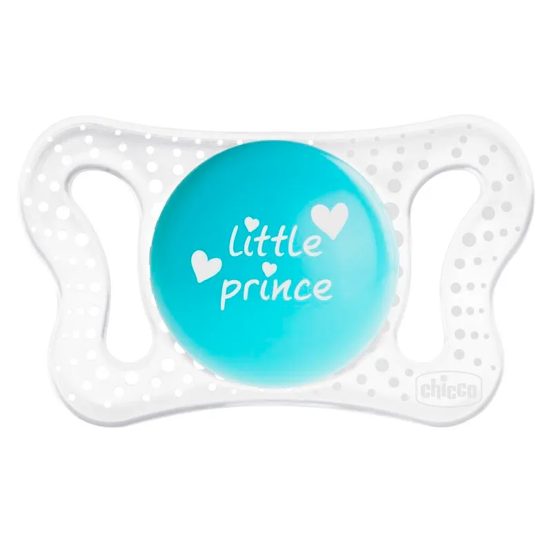 Chicco - Soother Physio Micro Silicone Soother - 0-2 Month - Set Of 2 - Blue