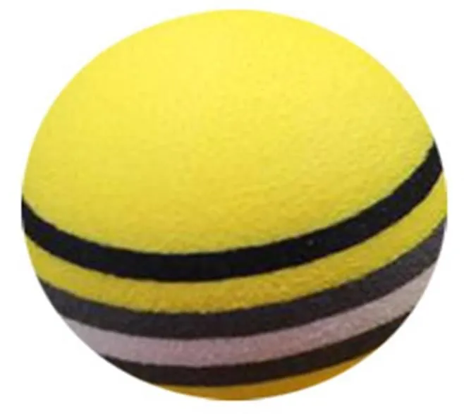 10 Yellow Foam Golf Balls
