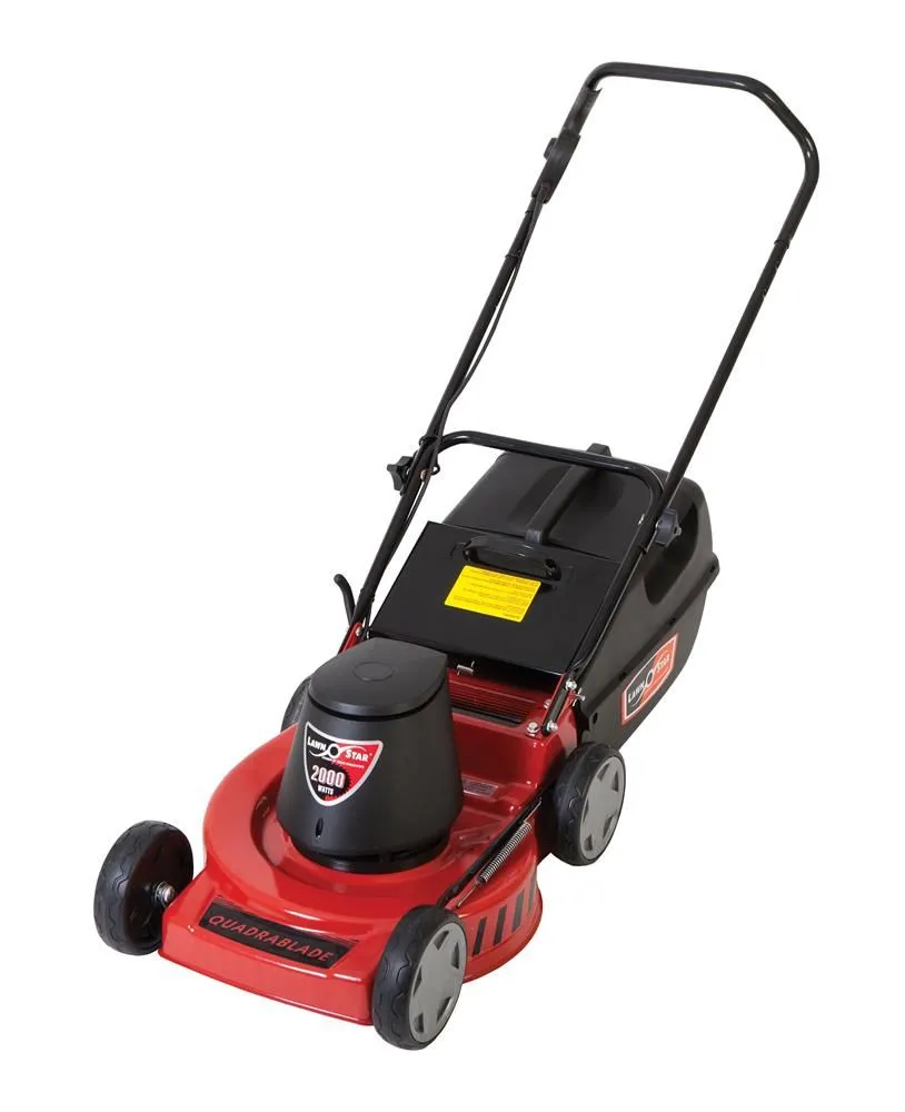 LAWN STAR - Electric Lawn Mower 2000W Quadrablade LSQ 2048 E