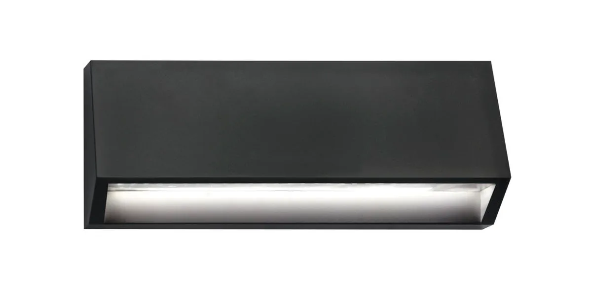 Bright Star Lighting - Down Facing 3W LED Footlight ABS Base & PC Cover - Black