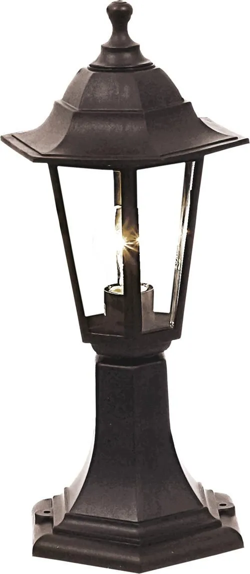 Bright Star Lighting - 6 Panel Polypropylene Lantern - Black