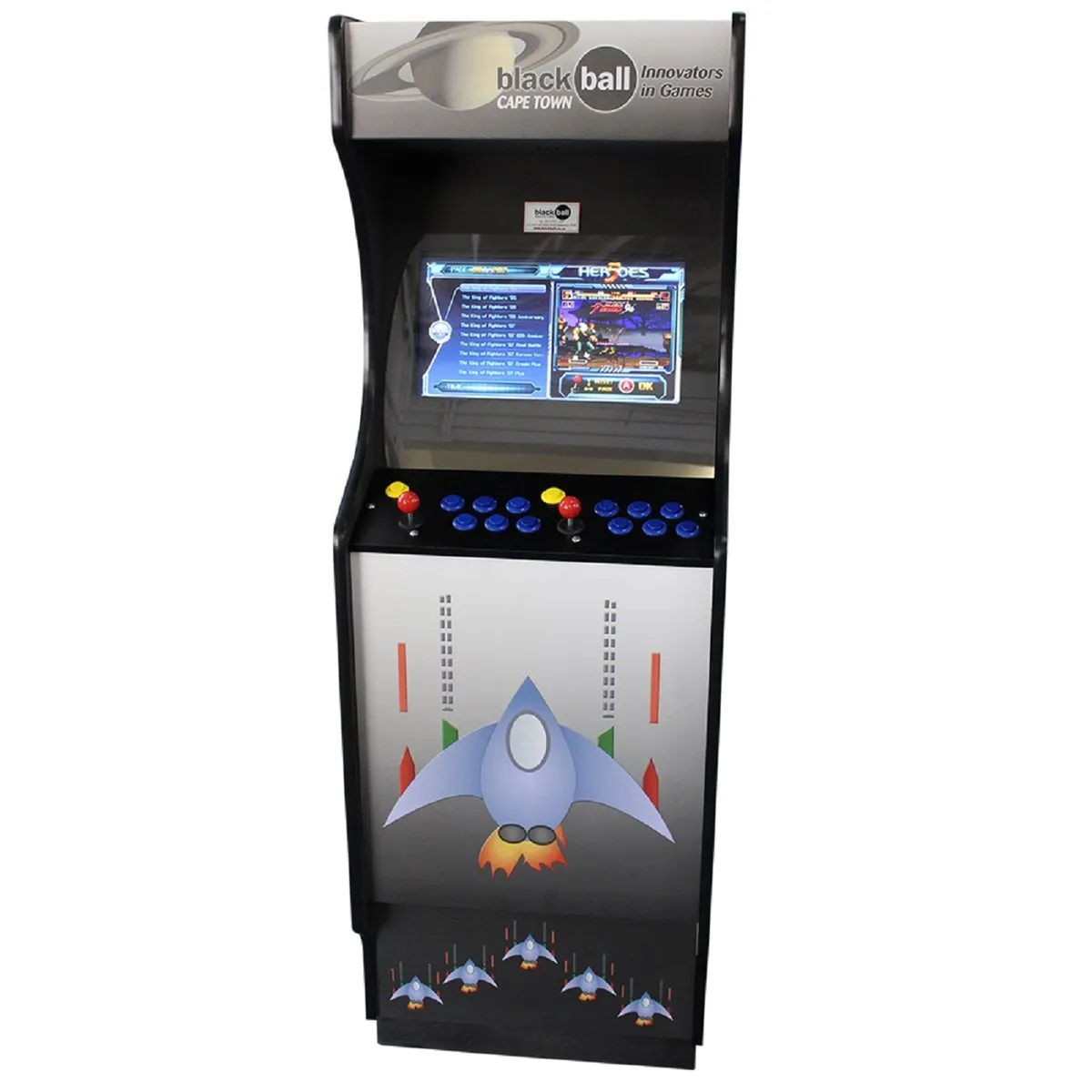 Freestanding Space Arcade Machine with 9800 Games