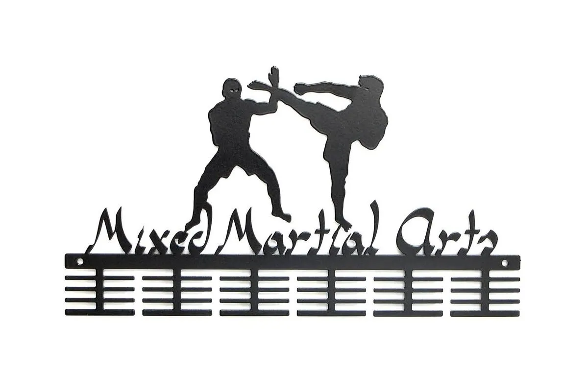 DC Designers Mixed Martial Arts 48 Tier Medal Hanger - Black
